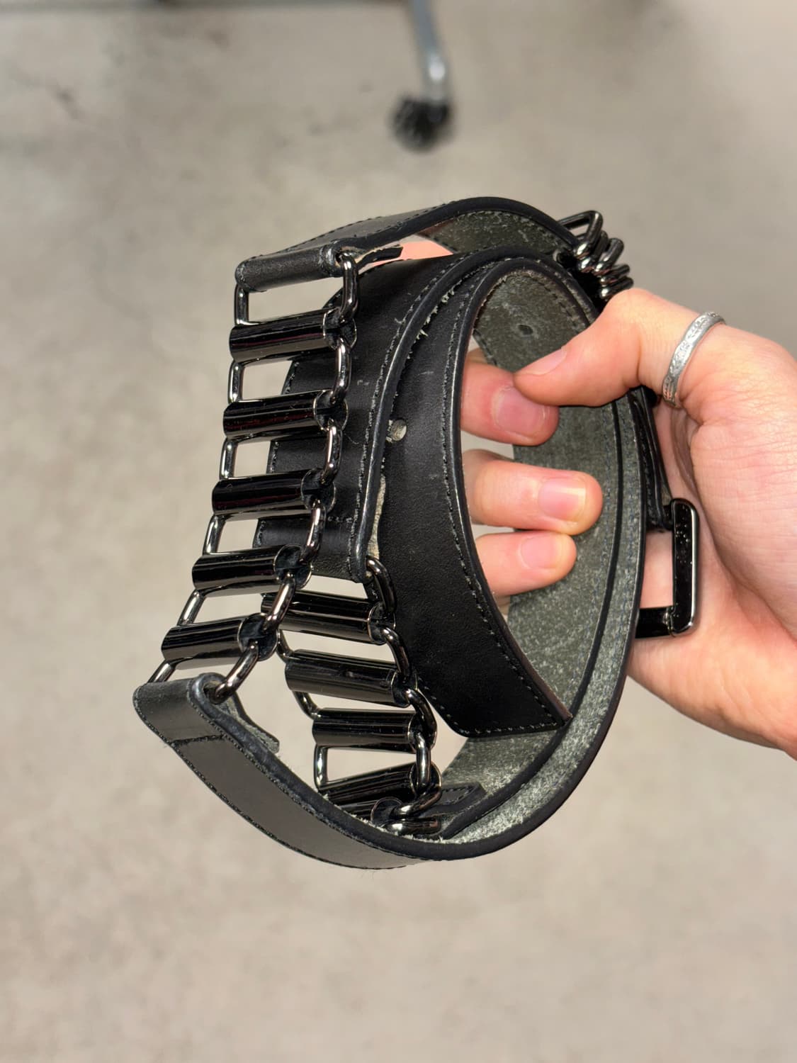 Kiyoko takase 레더 벨트 상품이미지2