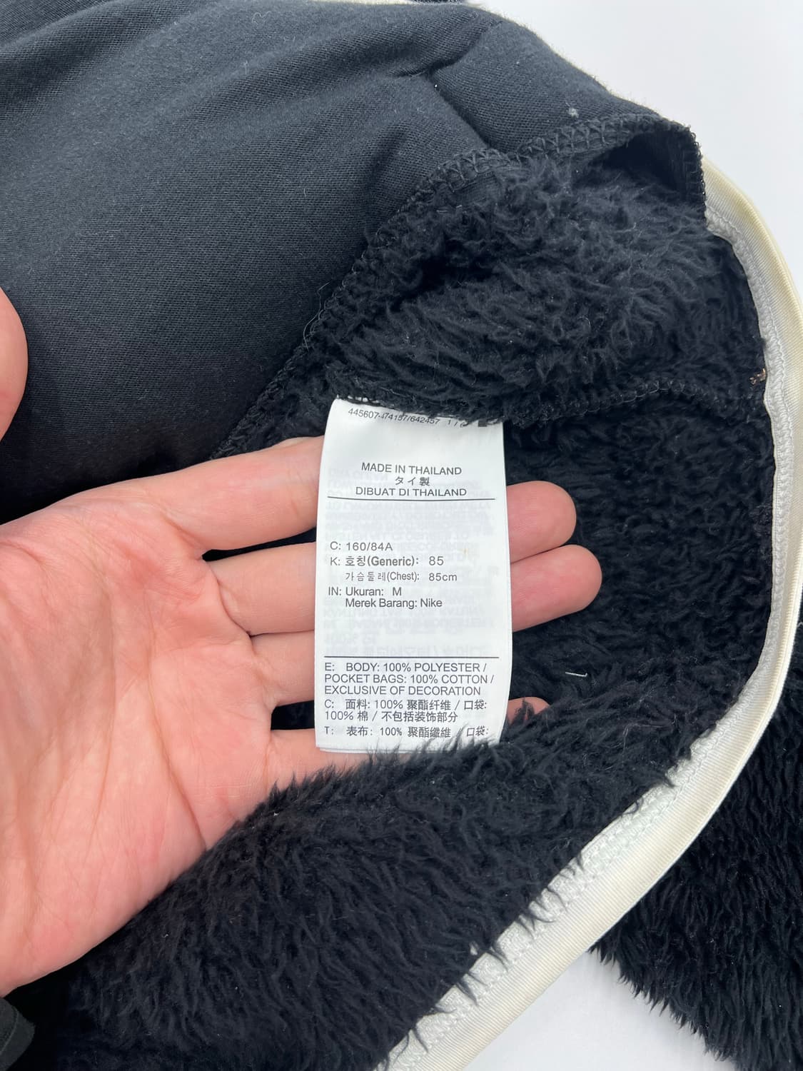 나이키 배색 후드 자켓 상품이미지4