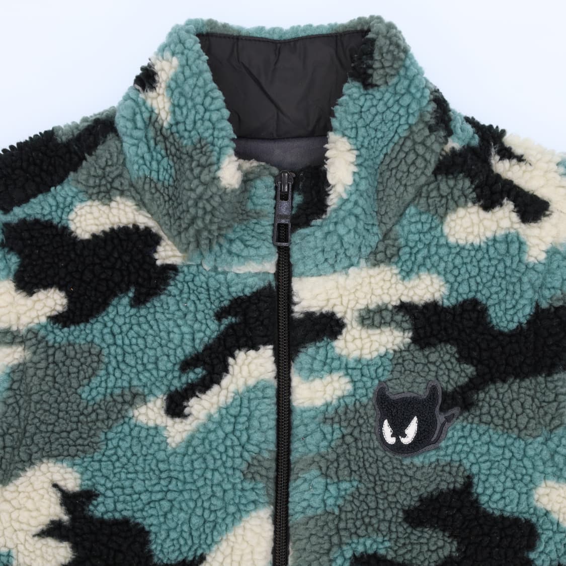 [2] 왁 WAAC 골프 밀리터리 플리스 방풍 조끼 집업 자켓 N6892 상품이미지4