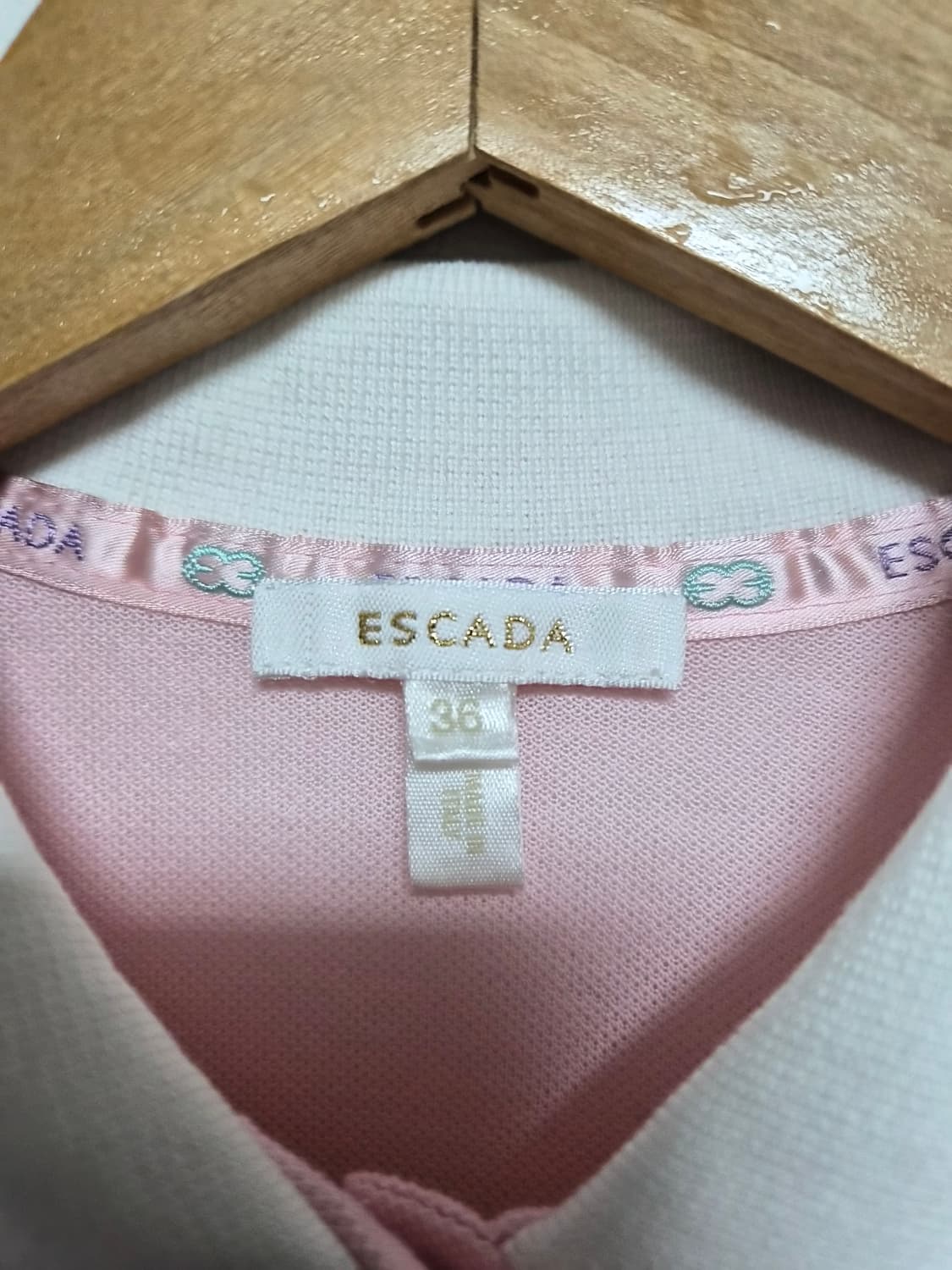 에스카다escada 넥디테일 핑크 카리티 36 - T116 상품이미지4