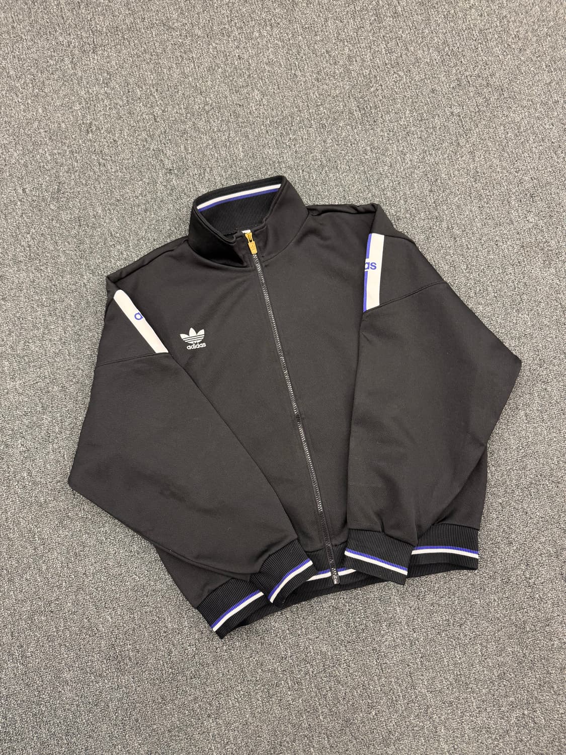 OS)90’s 아디다스X데상트 빈티지  멀티로고 져지 상품이미지1