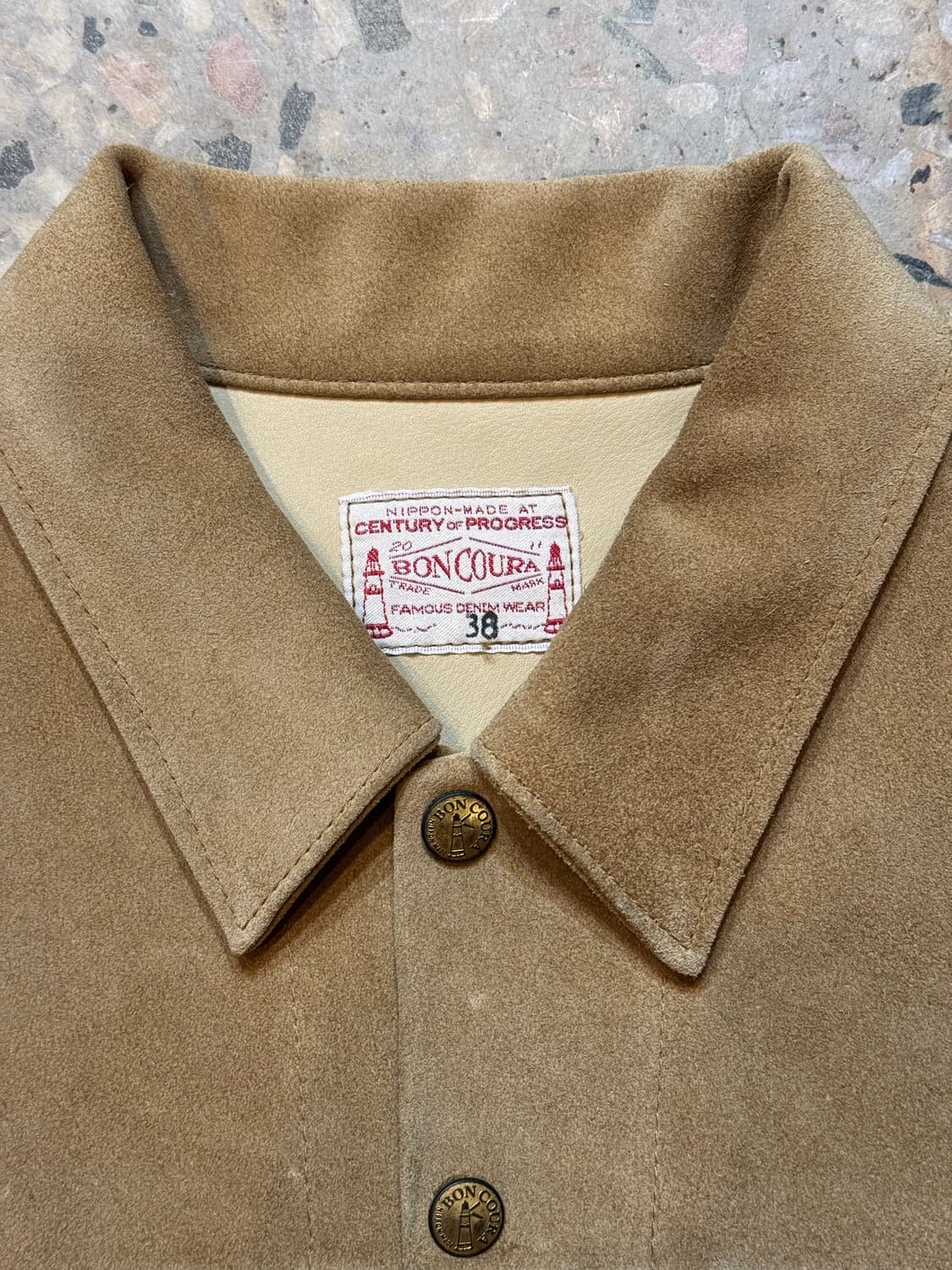 본쿠라 스웨이드 트러커 자켓 (38~40) 상품이미지5