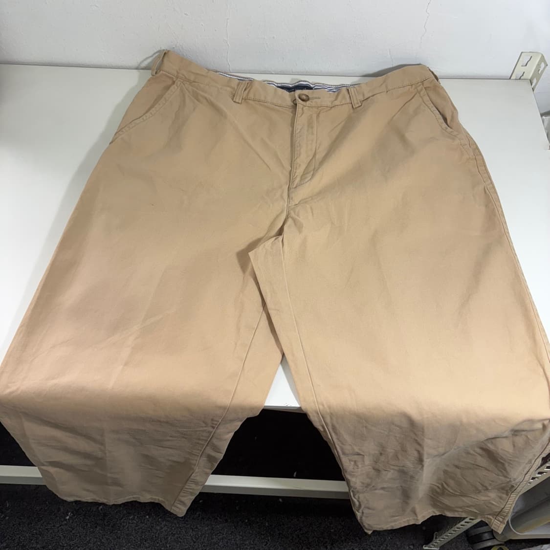 35 XXL 타미힐피거 베이지 와이드핏 치노팬츠 상품이미지2