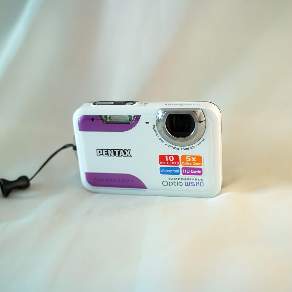펜탁스 옵티오 WS80 Pentax Optio WS80 화이트&퍼플 상품이미지2