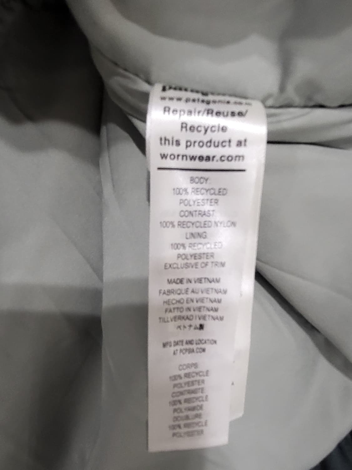 파타고니아 플리스 풀오버 아노락(신칠라) 상품이미지5