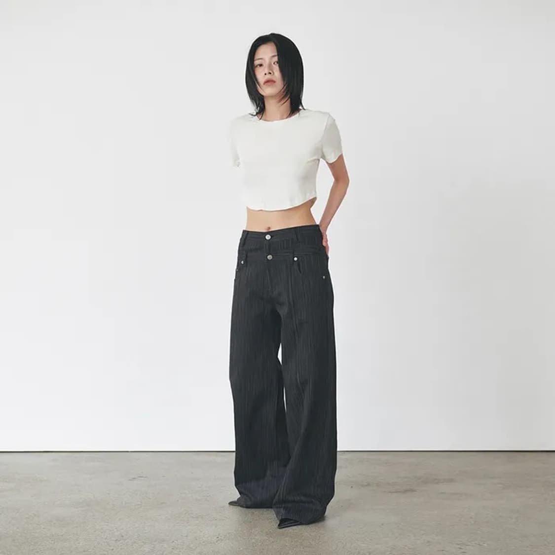 오데스 DOUBLE WAIST PANTS 상품이미지2