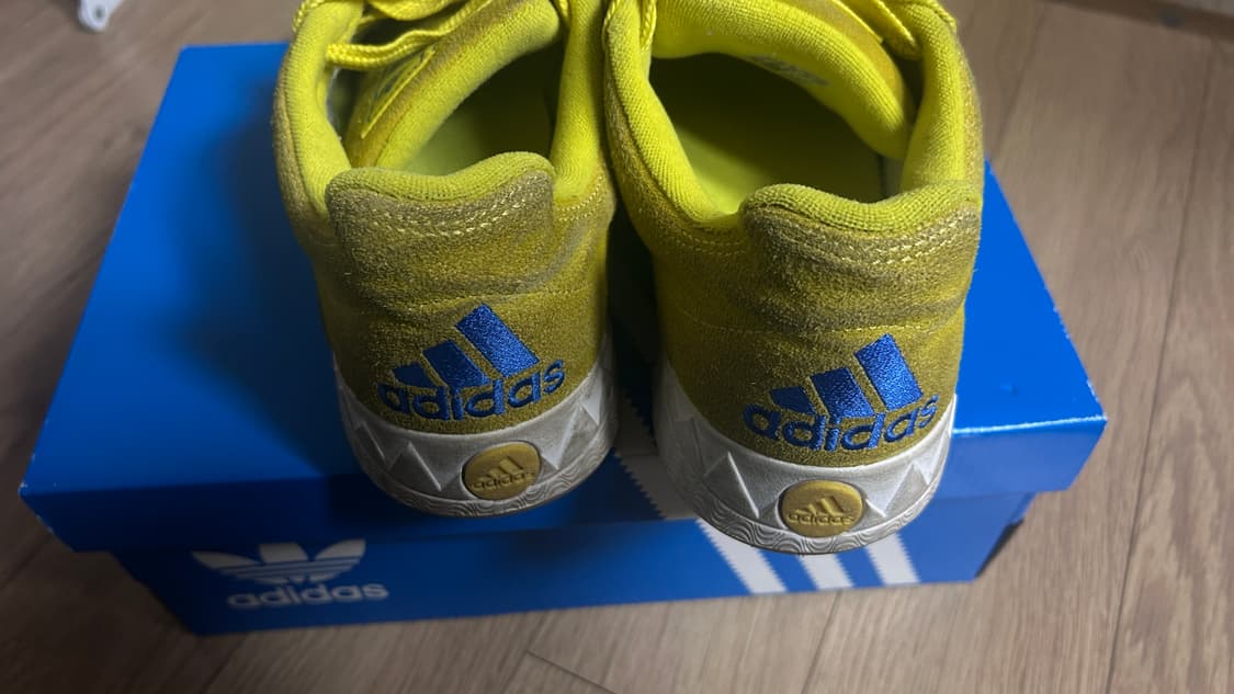 아디다스 아디매틱 브라이트 옐로우 블루 (250) 상품이미지2