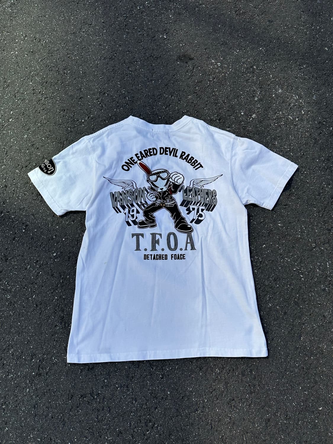 [밴슨] •Vanson TFOA Tee 상품이미지1