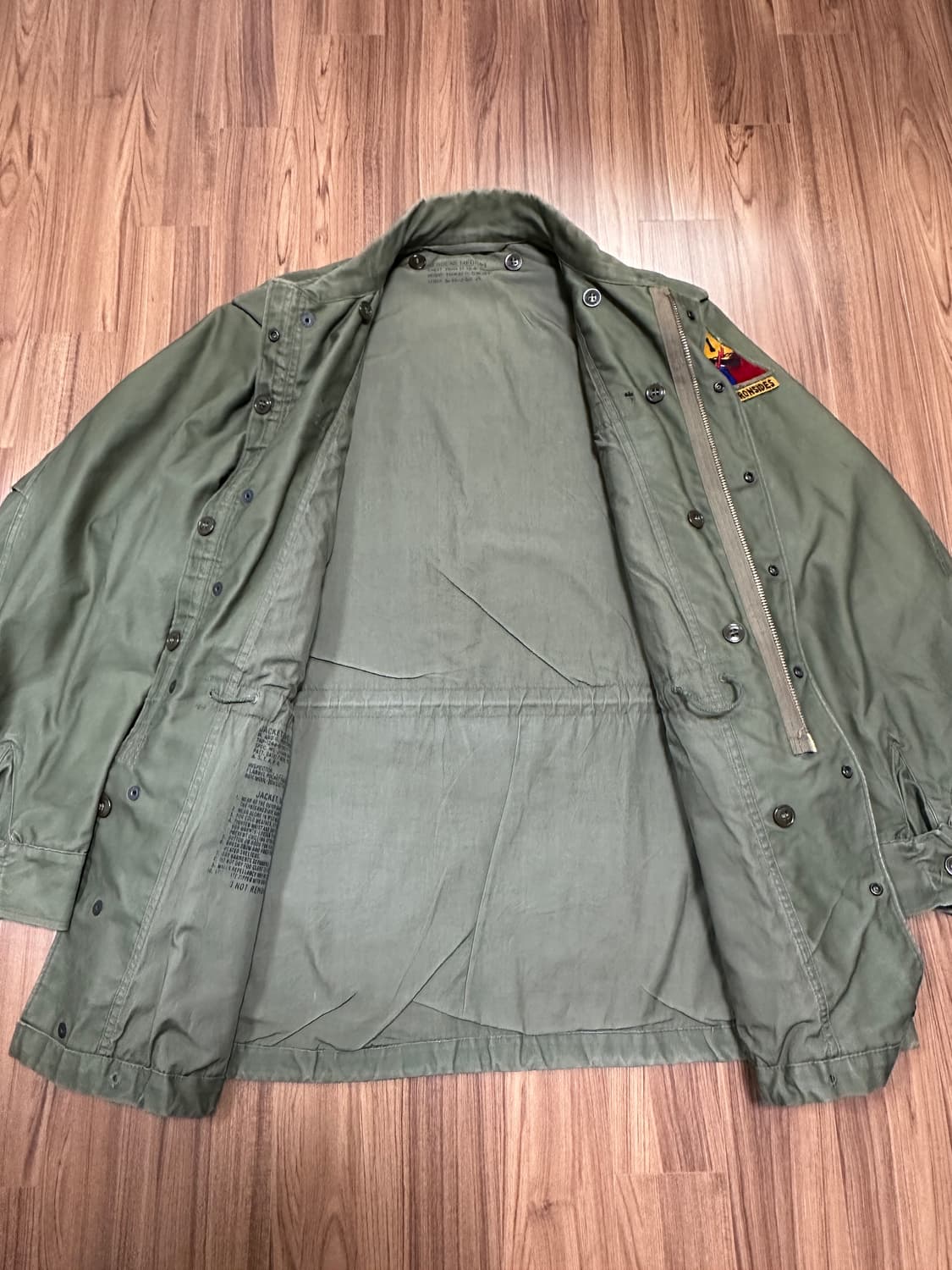 M51 미군 오리지널 야상 자켓(R/M)  상품이미지6