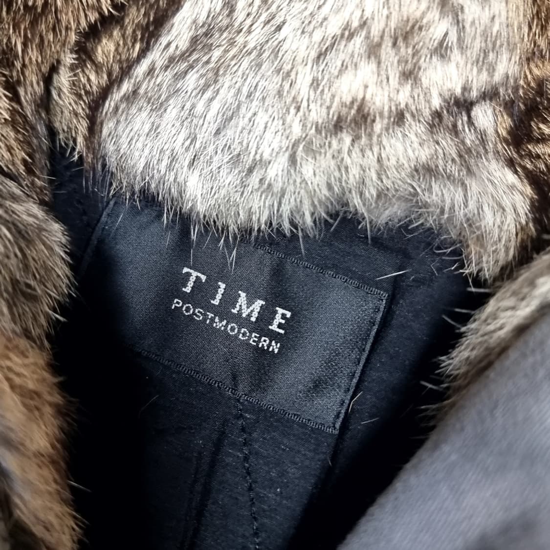 TIME 회색 n3b후드 퍼 야상 점퍼(82-94-160) 상품이미지4