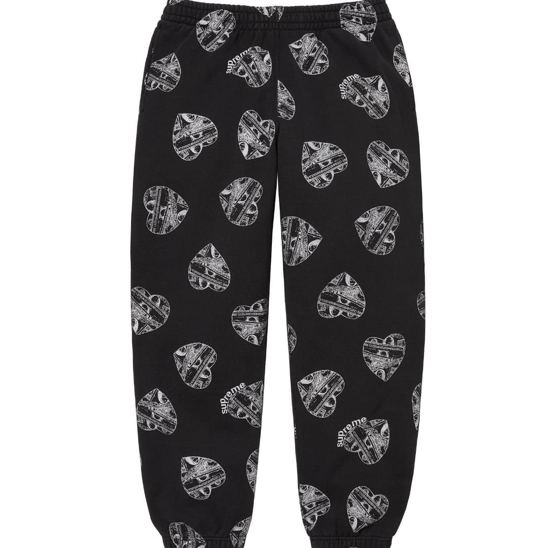 슈프림 하트 스웻팬츠  상품이미지1