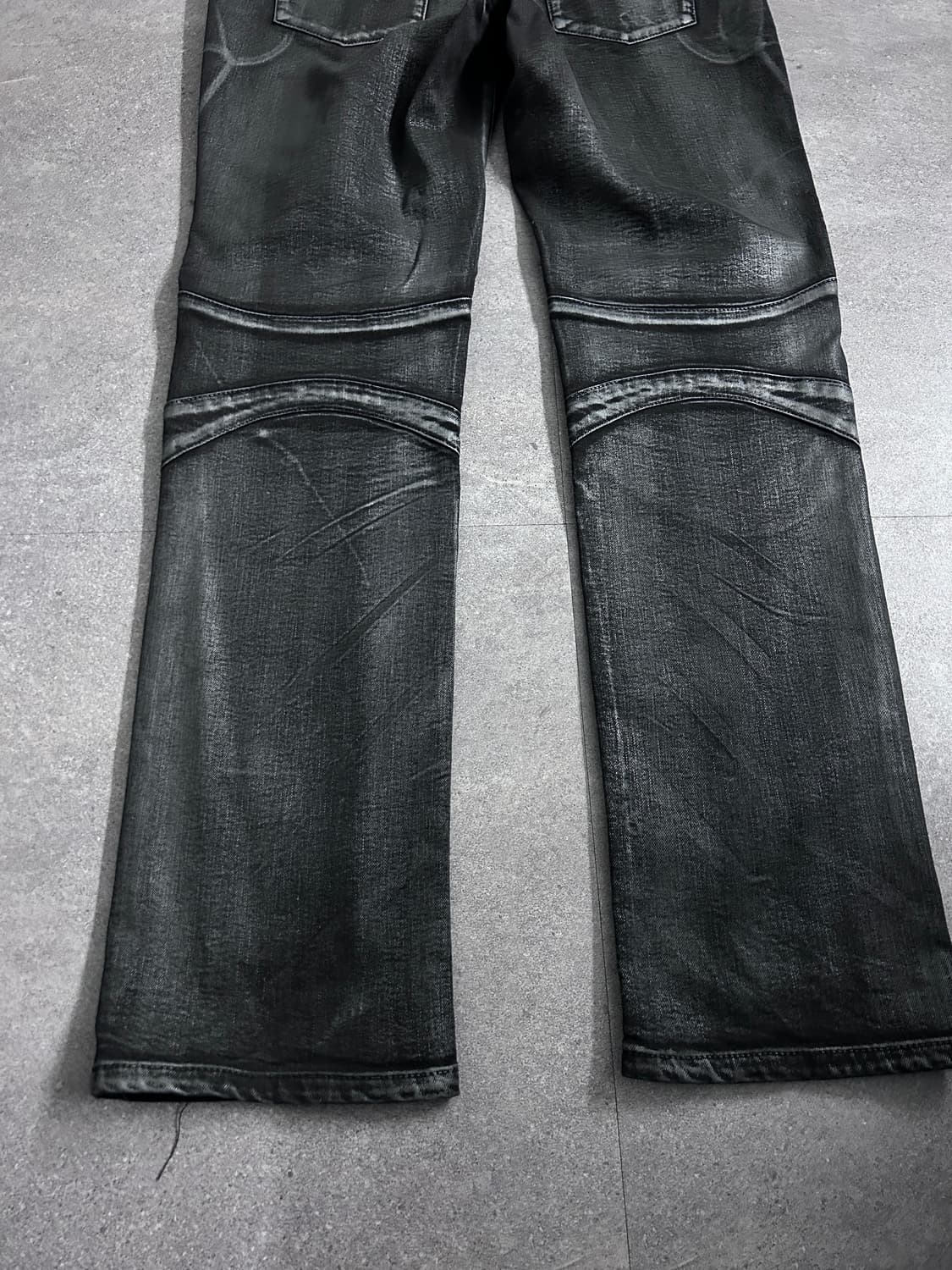 하드 코팅 바이커 데님 팬츠 상품이미지8