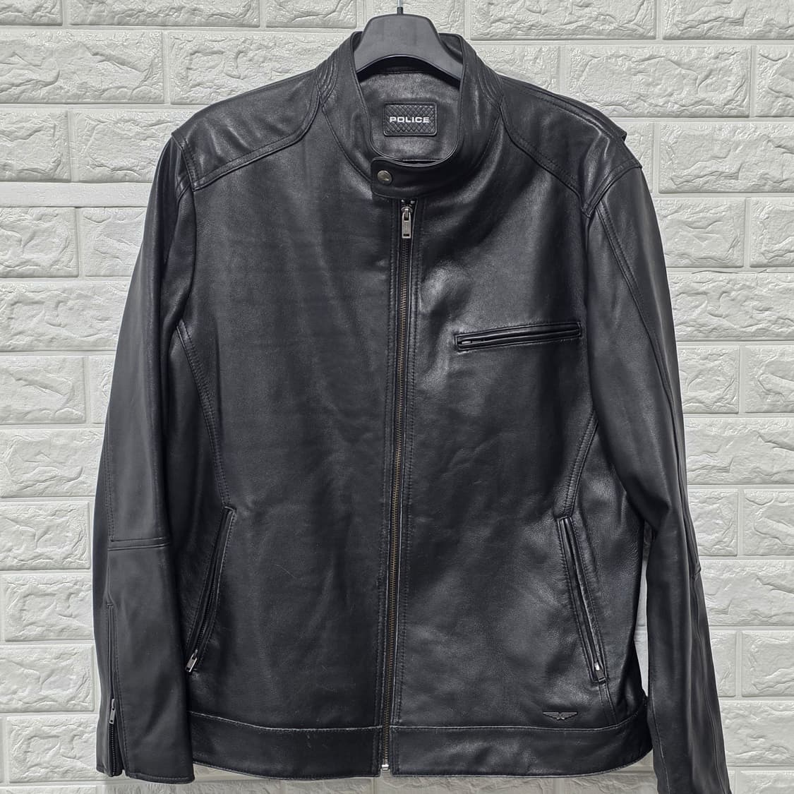 택포) POLICE 양가죽 자켓 110 (2XL) 상품이미지1