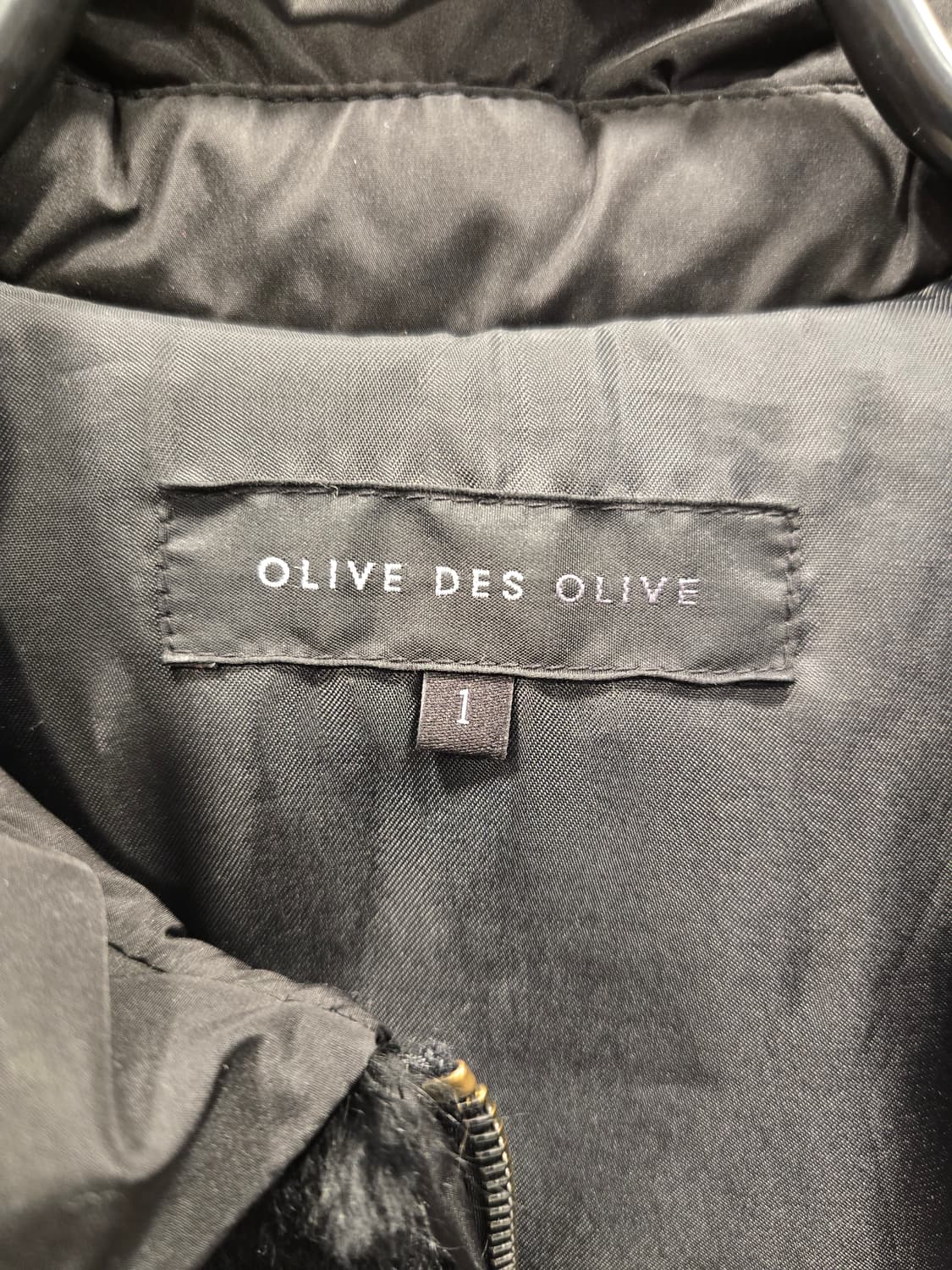 올리브데올리브  털 패딩 다운패딩 44 상품이미지8