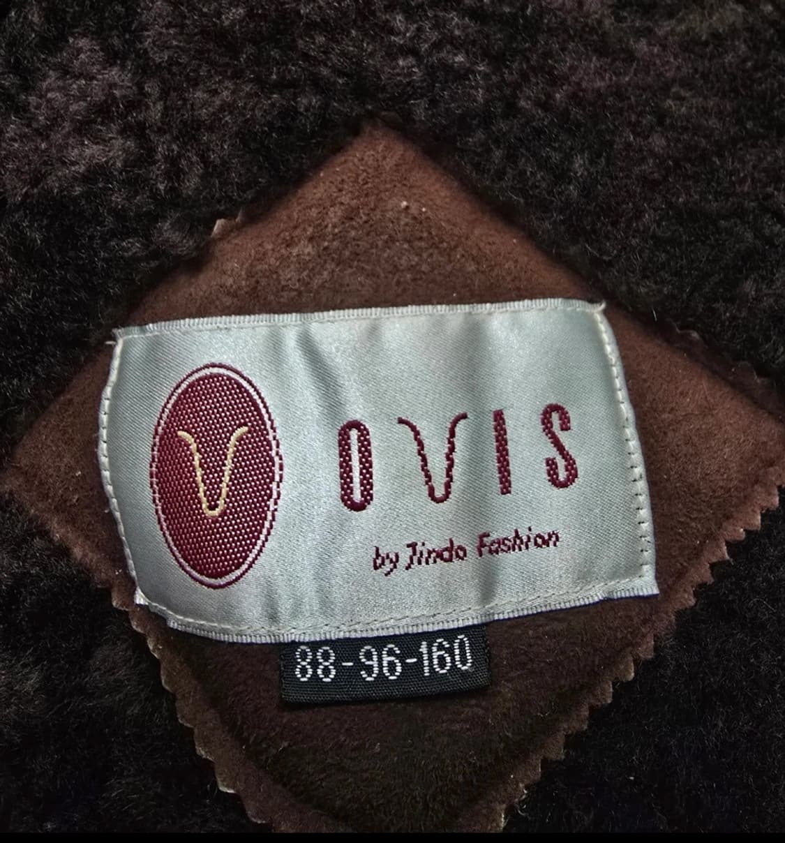 (88-96-160) 진도모피 오비스 밍크 트리밍 무스탕 코트 상품이미지8