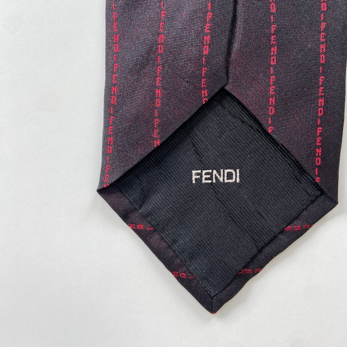 펜디 (FENDI) 모노그램 정품 명품 넥타이 상품이미지6