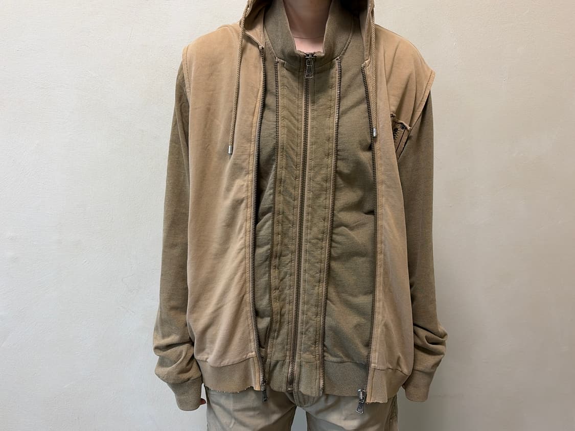 00s 돌체앤가바나 멀티 지퍼 도킹 후드  상품이미지6
