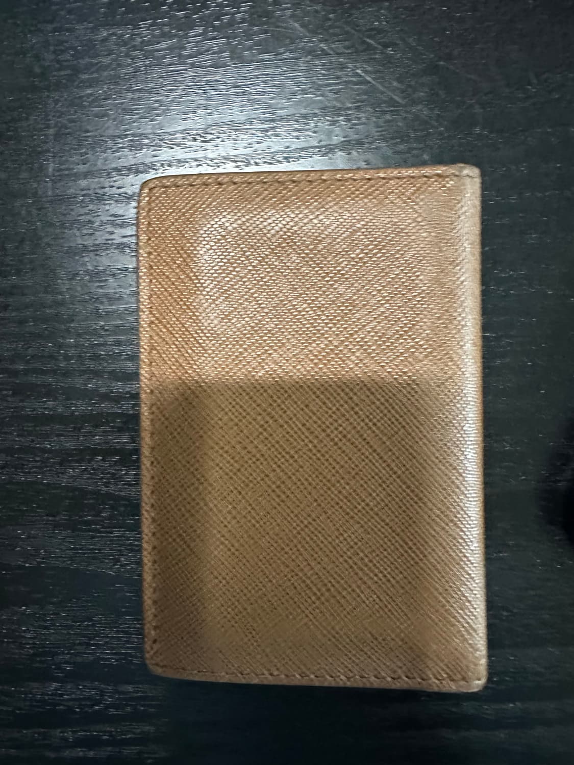 프라다 카드지갑 브라운 컬러 상품이미지3
