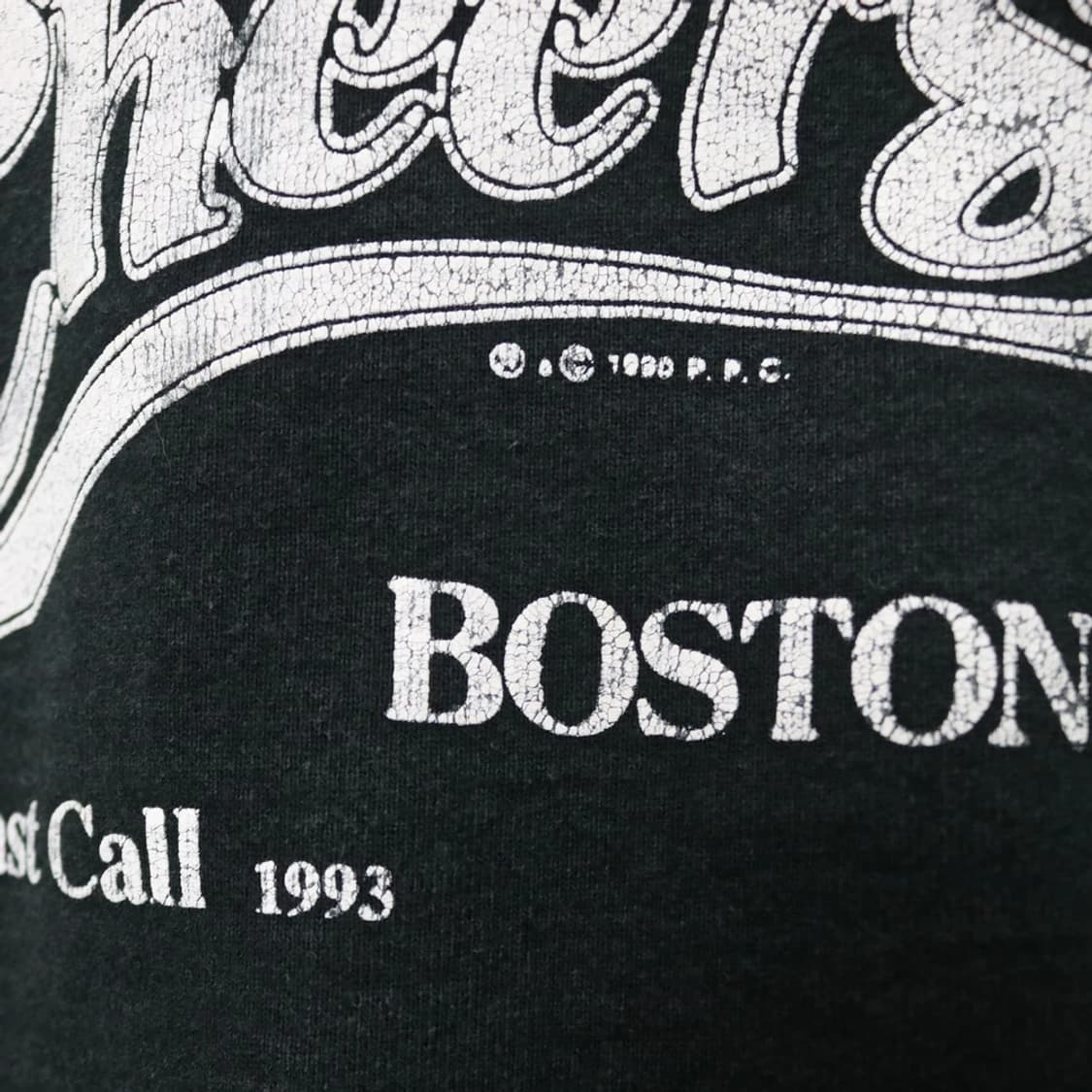 90'S CHEERS BOSTON 크랙 레터링 맨투맨 61698 상품이미지6