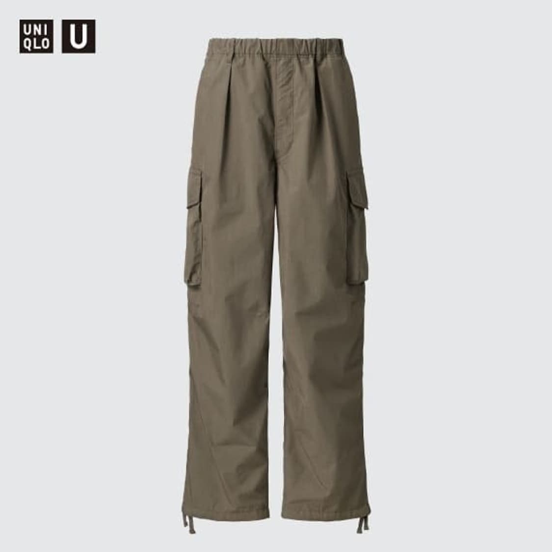 [L] 유니클로 와이드핏 파라슈트 카고팬츠 상품이미지2