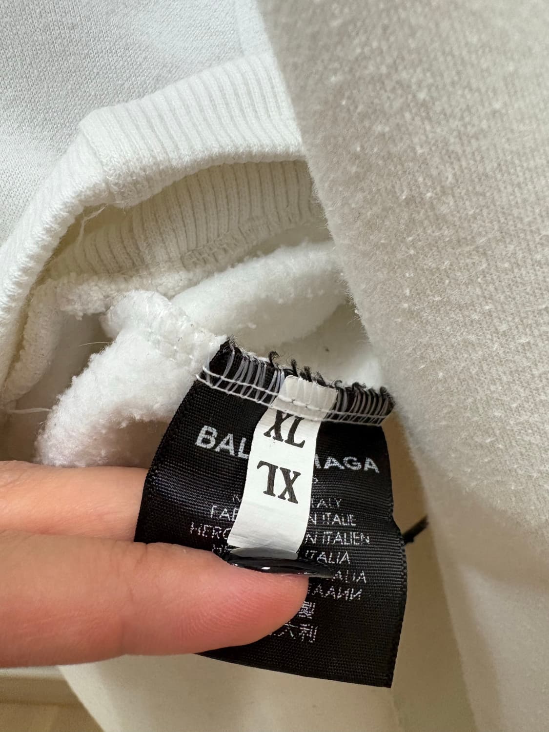 발렌시아가 balenciaga 흰색 후드  상품이미지7