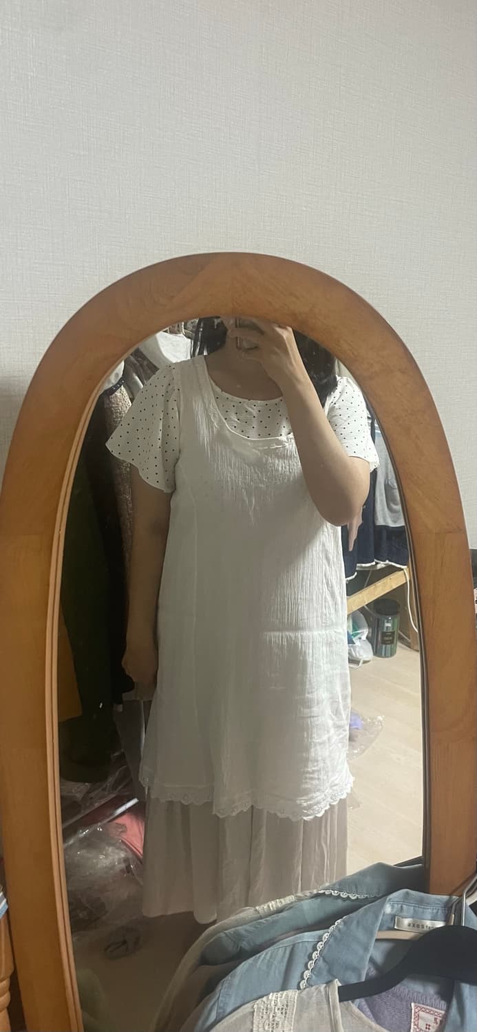 모리걸 빈티지 핑크 모리 set 💗🤍🫧 상품이미지5