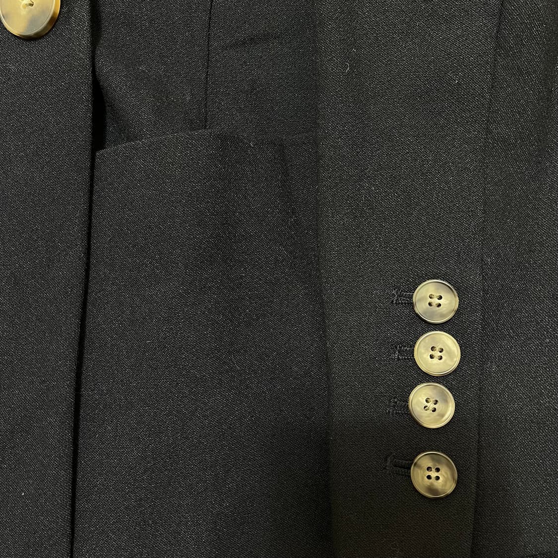 한섬 SYSTEM 여성 모직 더블 정장 블레이저 자켓 82-94-160 상품이미지4