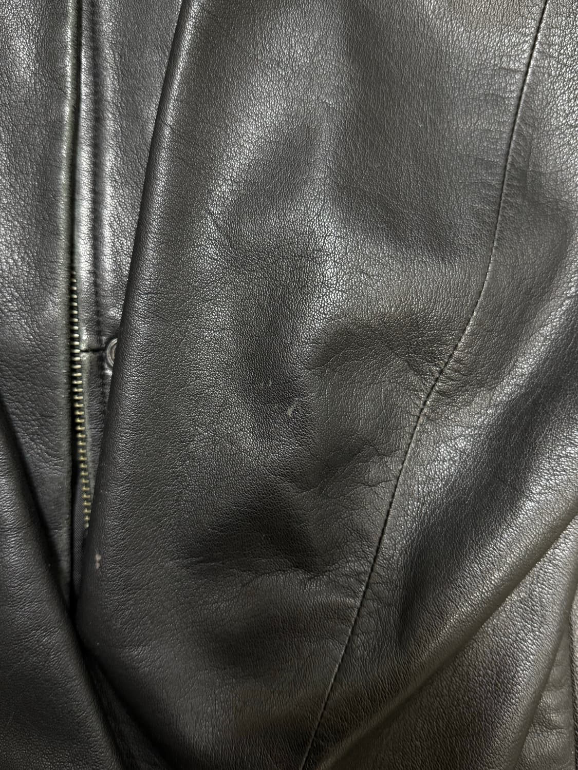 [M] 90s 올드갭 레더 카코트 상품이미지6