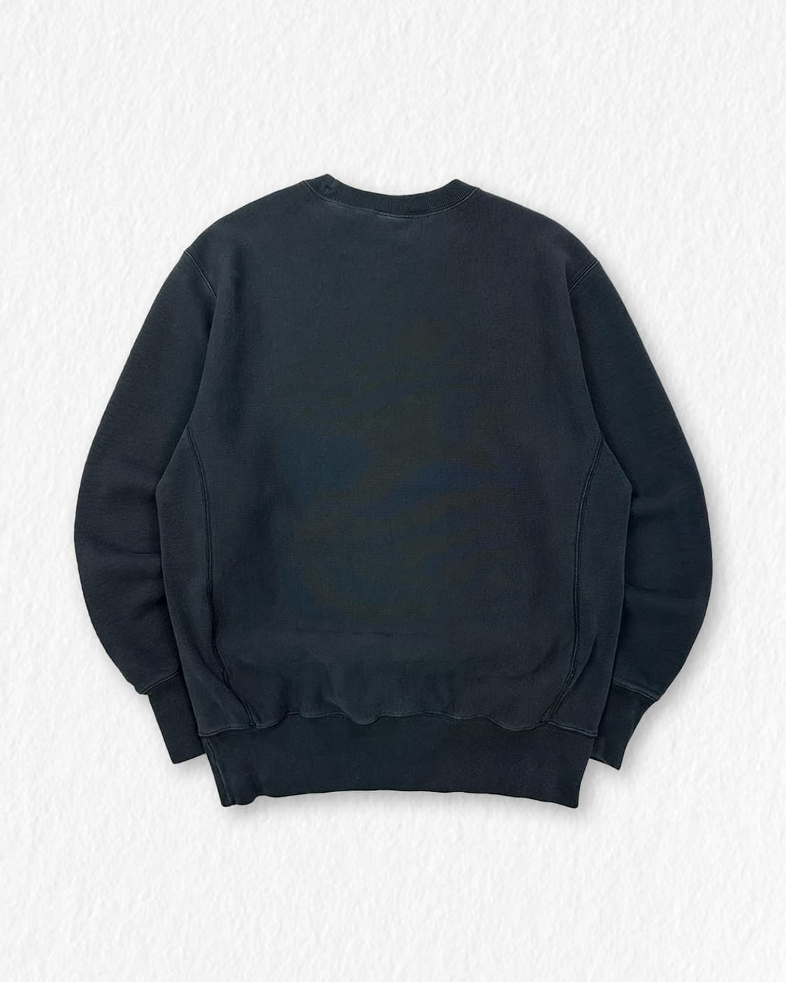 챔피언 리버스위브 기모 맨투맨 블랙 상품이미지2