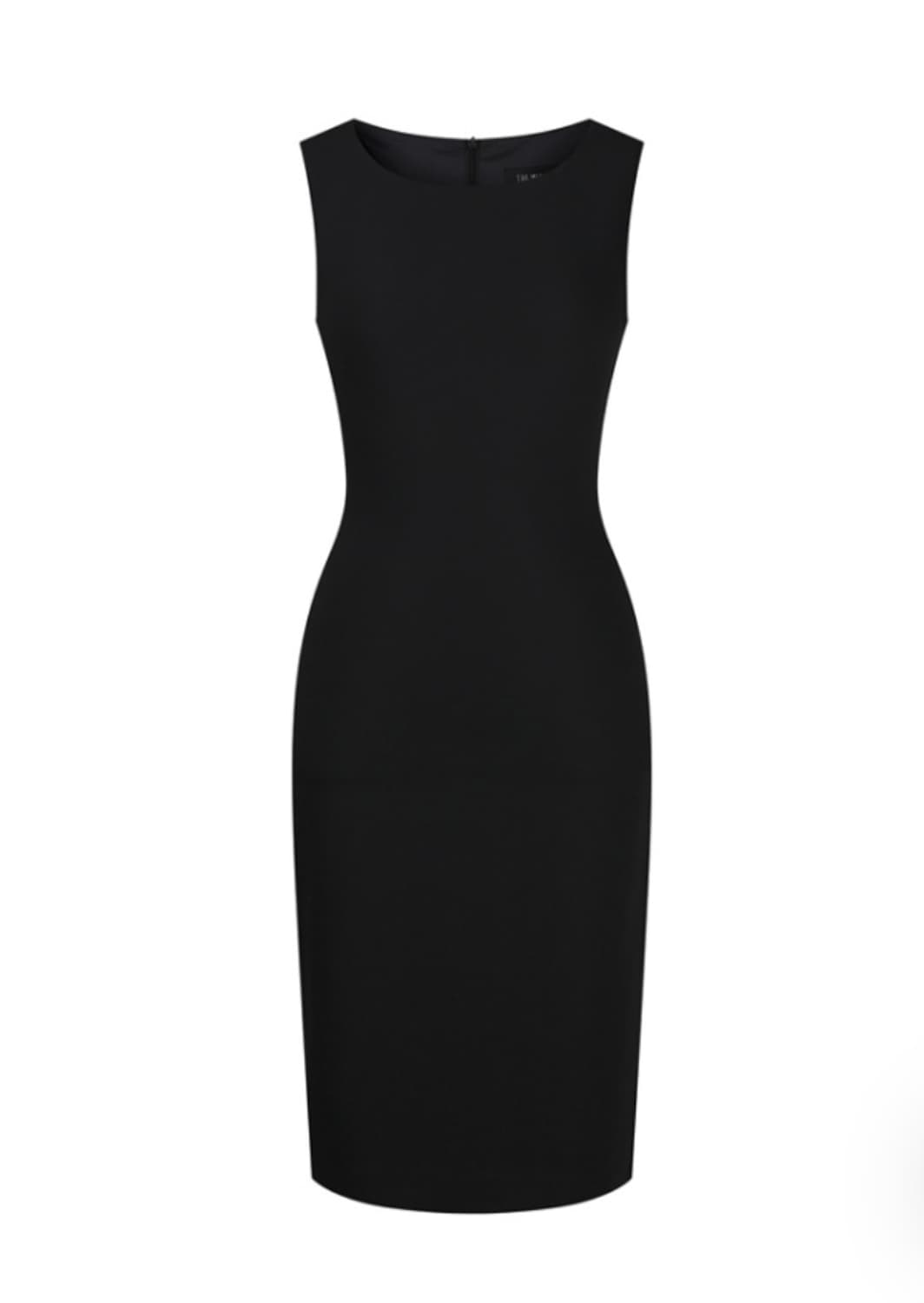 (1회 착용) 더웨이나인 면접 미디 나시 원피스 xs사이즈 입니다. 상품이미지2