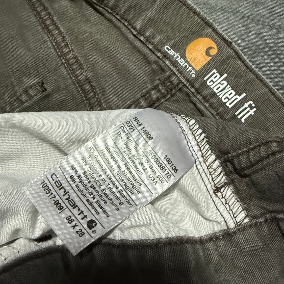 Rugged Flex Rigby 5-Pocket Work Pants 상품이미지10