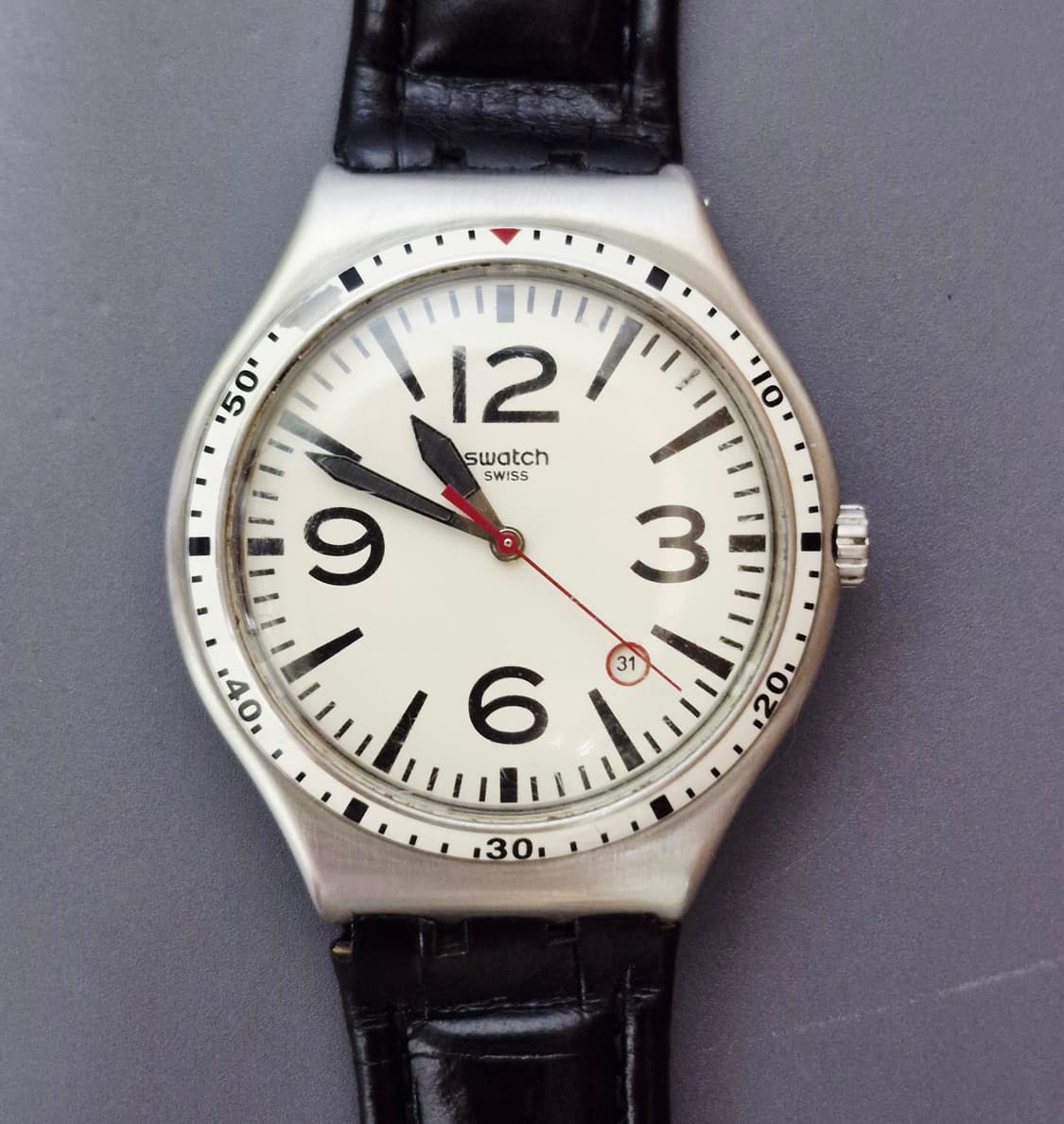 14) 빈티지 스와치 빅 클래식 caterhblack 시계 상품이미지2