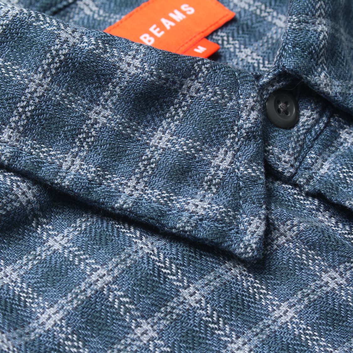  (새상품) BEAMS "Blue Check Shirts" 상품이미지7