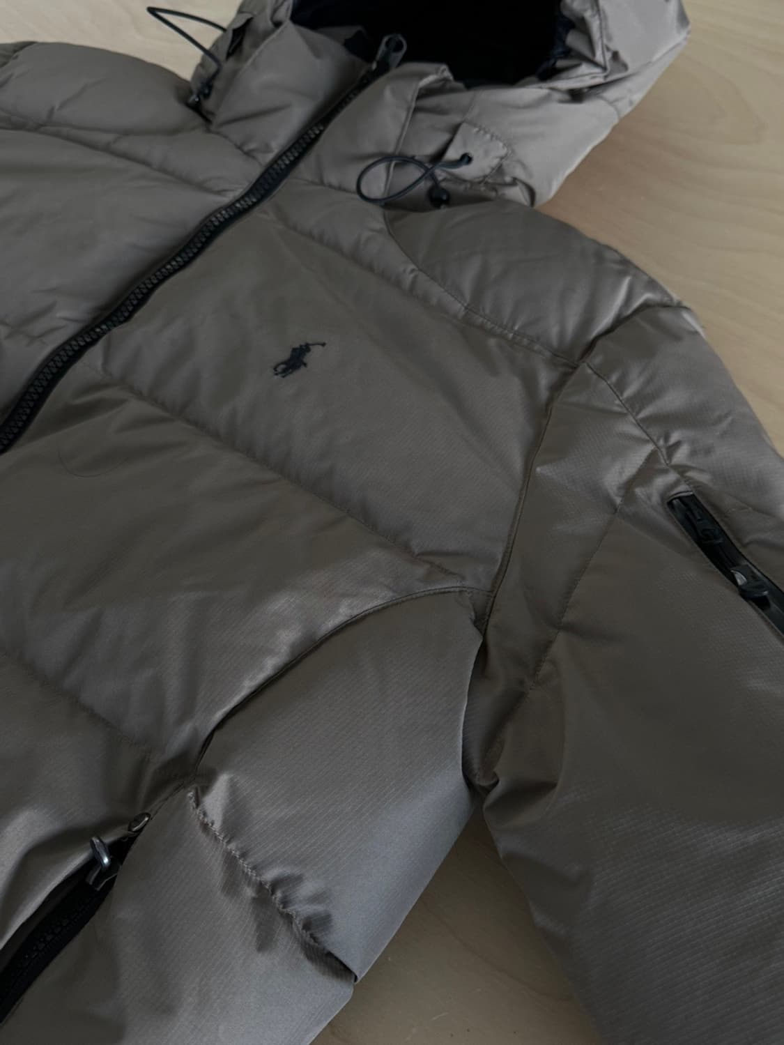 폴로 랄프로렌 베이지 패딩 XL 상품이미지2