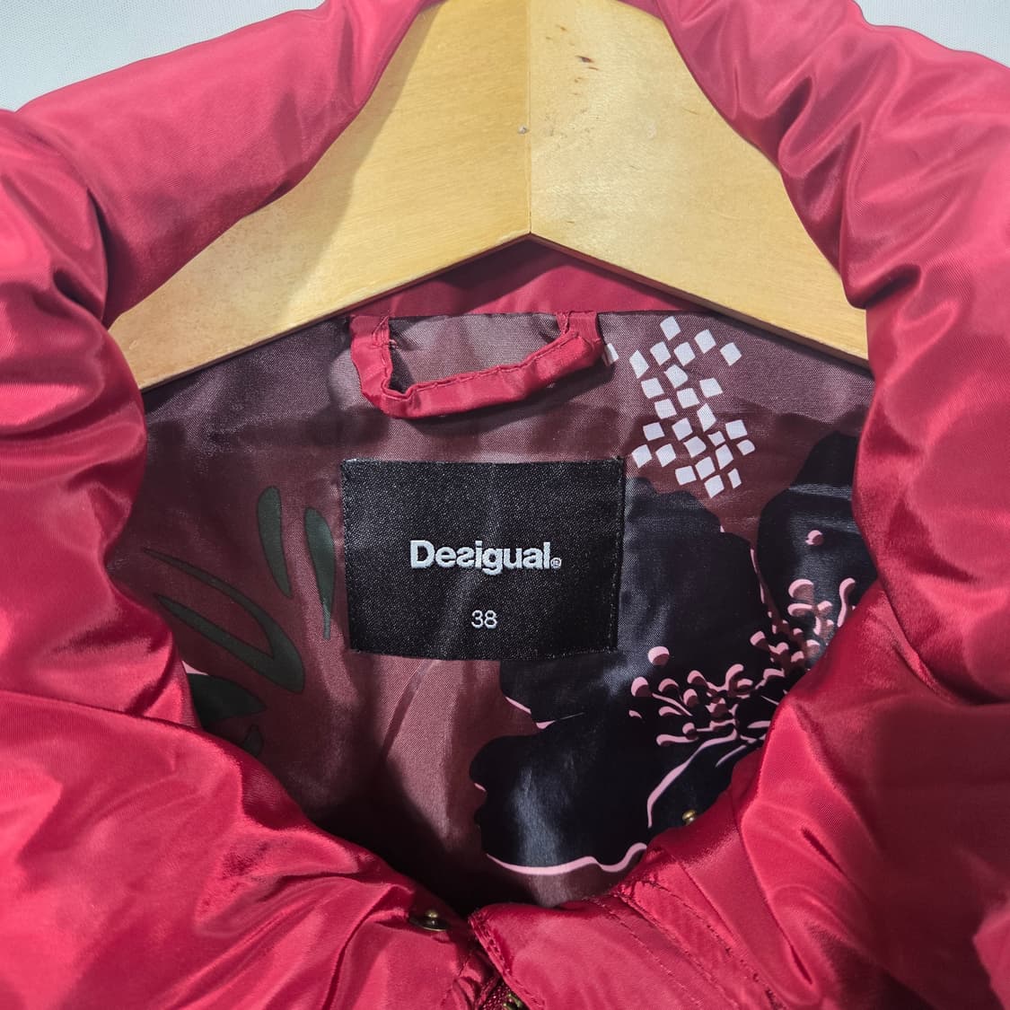 [Desigual] 데시구알 오리엔탈 플라워 베스트 점퍼 상품이미지6