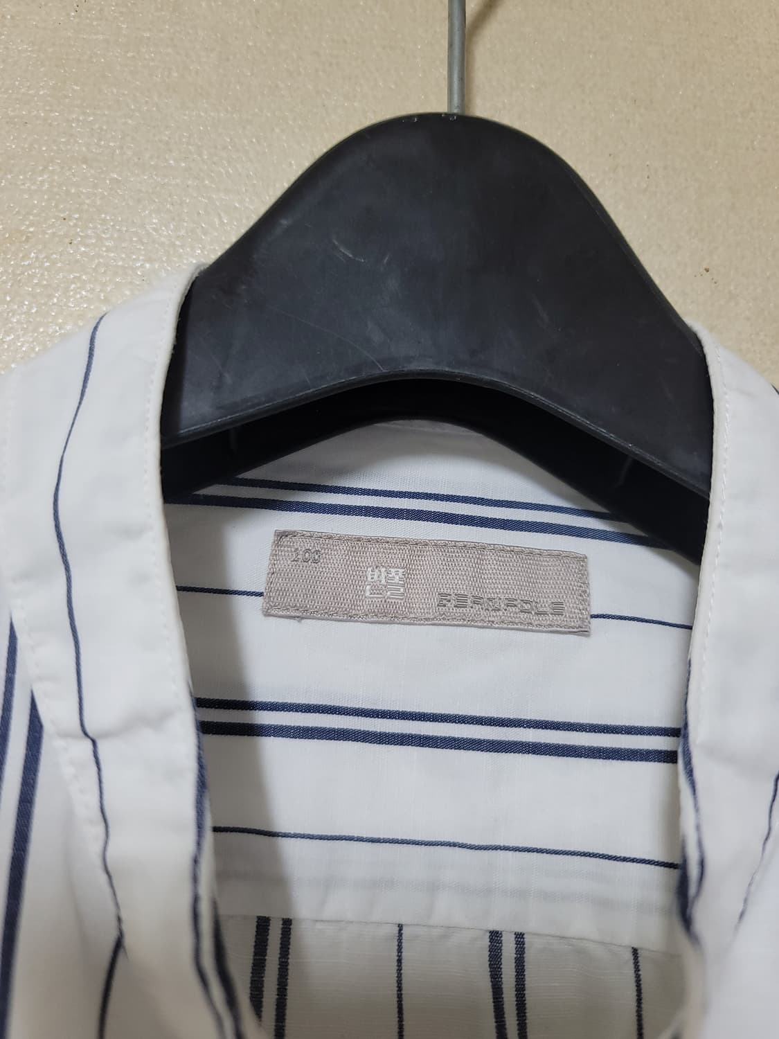 빈폴 린넨혼방 스트라이프 헨리넥 셔츠 상품이미지5