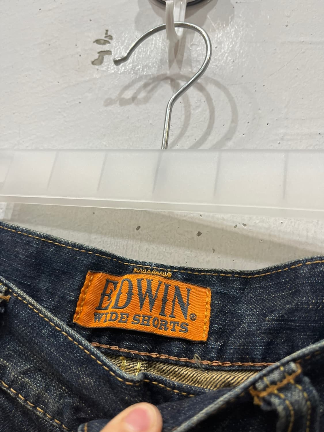 Edwin 에드윈 재팬 신치백 워싱 데님 쇼츠 32 상품이미지4