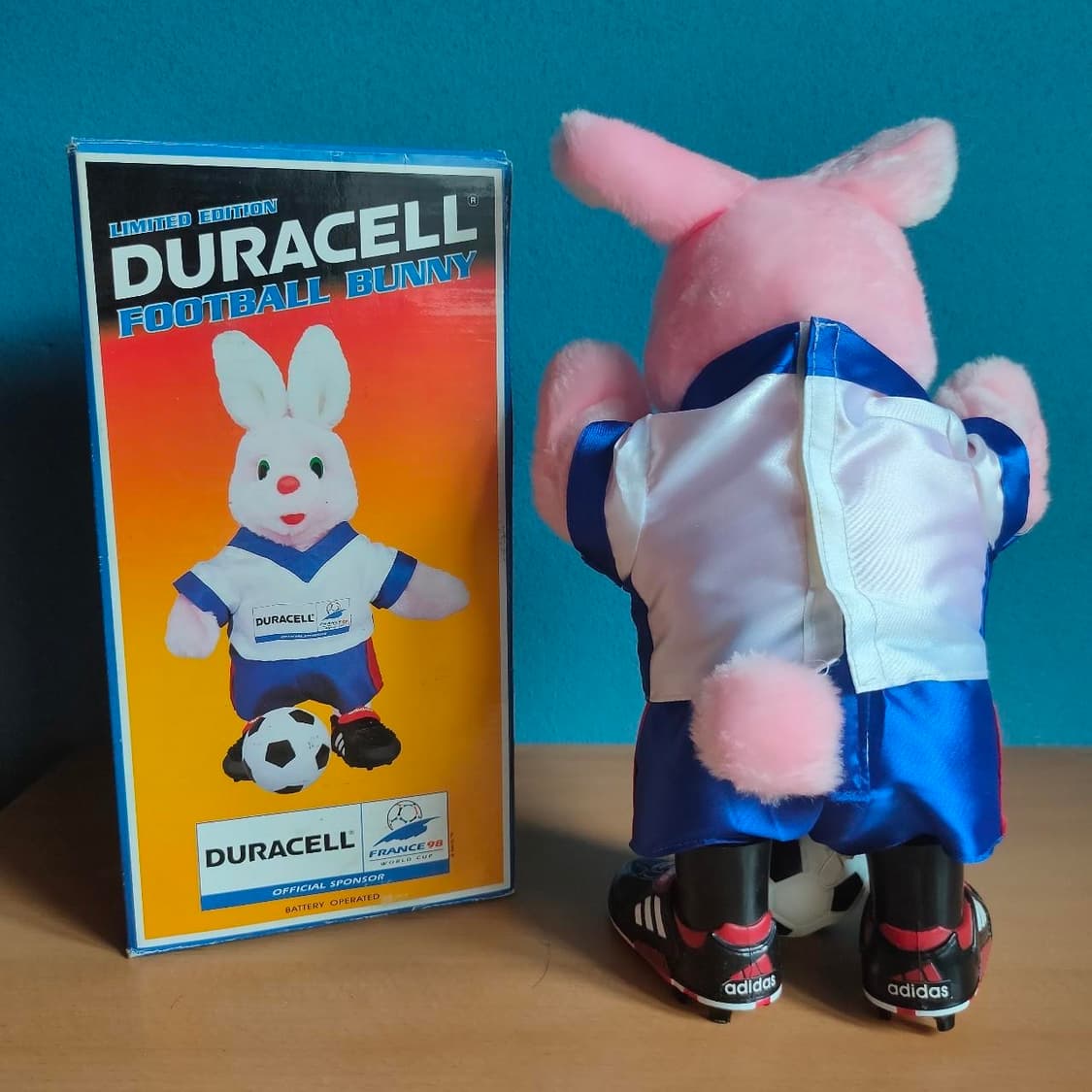 1998 프랑스 월드컵 프로모션 티셔츠 듀라셀 풋볼 버니 상품이미지5