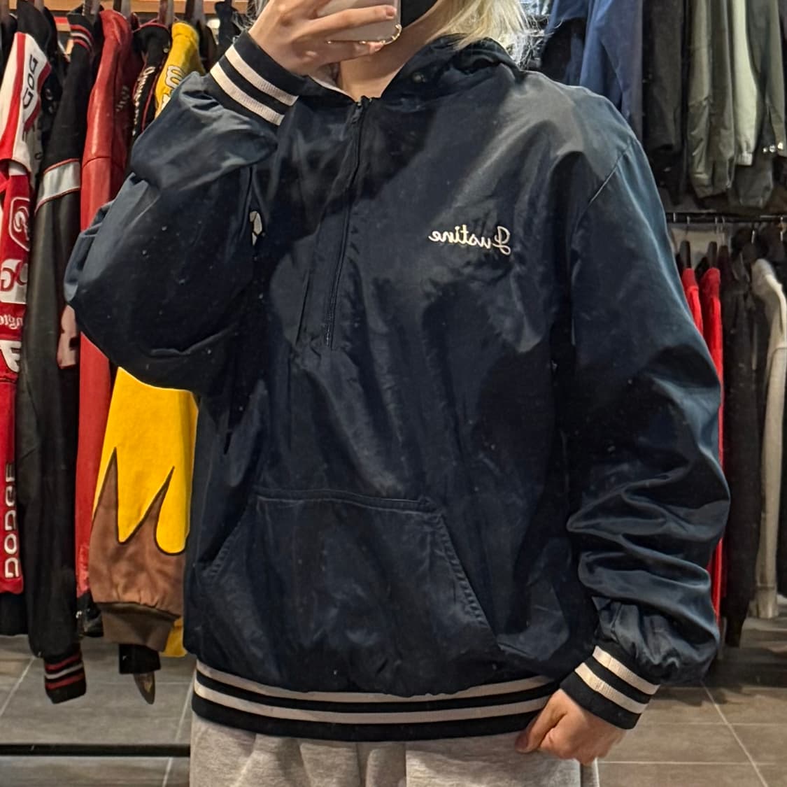 [NO.9]vtg 네이비 바람막이 상품이미지4