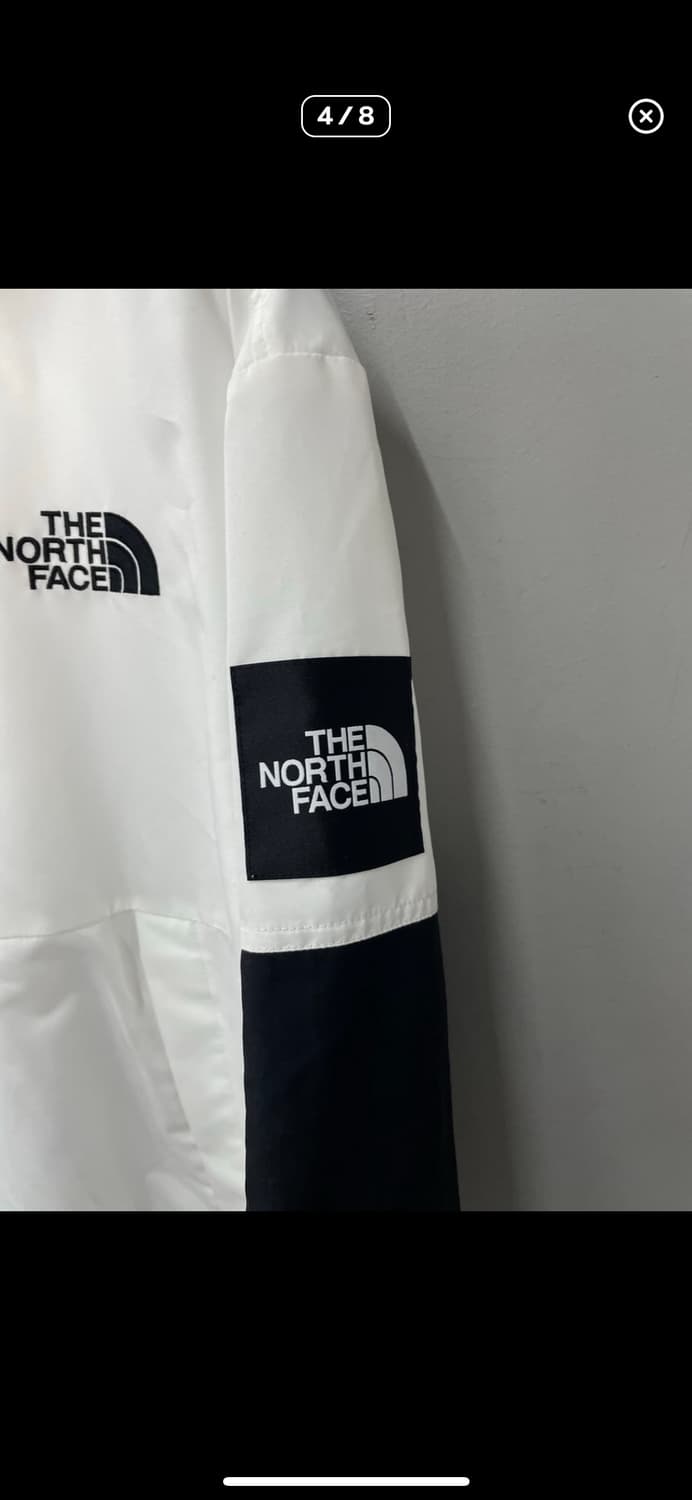 노스페이스 화이트라벨 뉴달톤 화이트 아노락 바람막이 A3117 상품이미지4