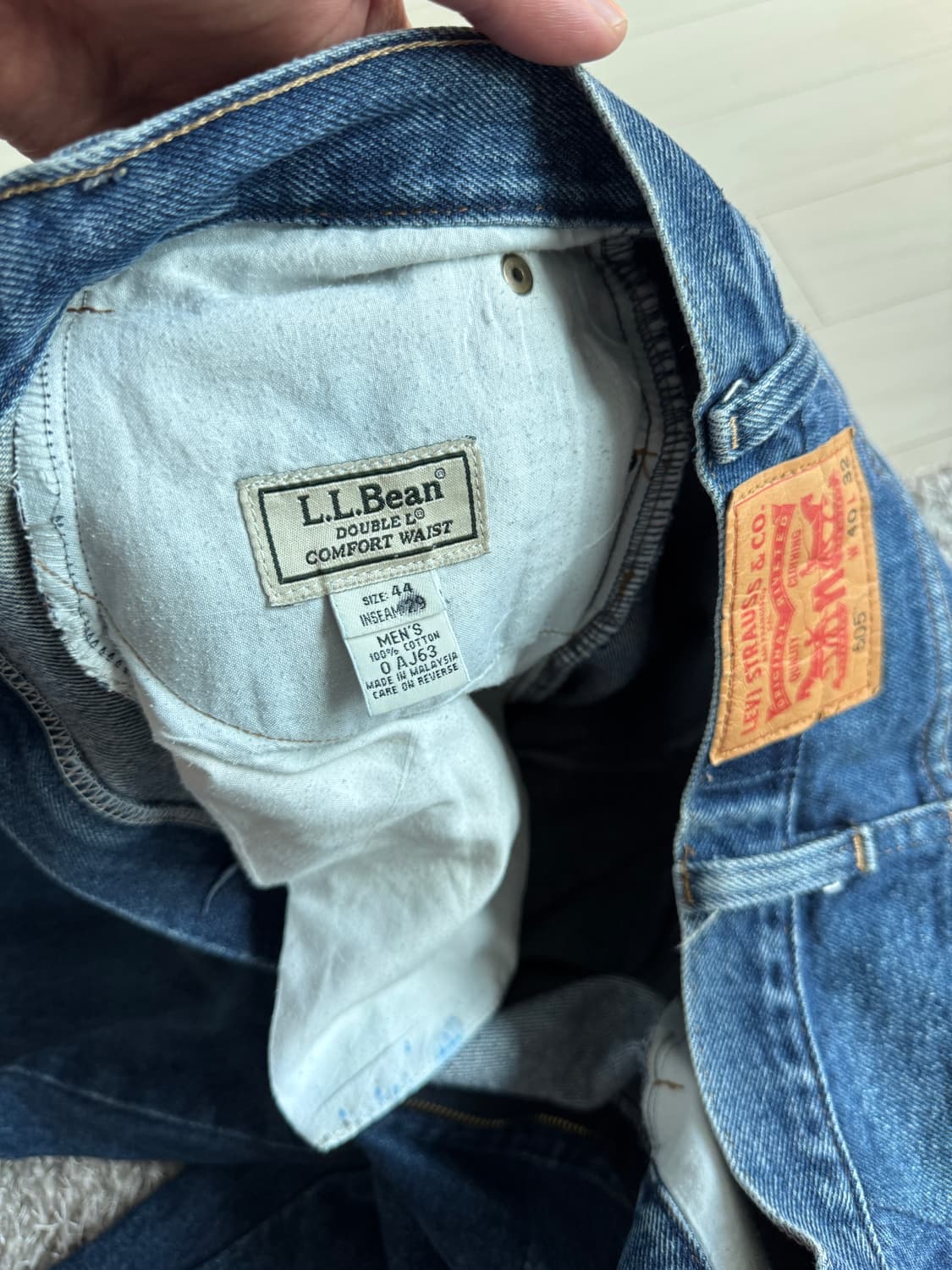 us리바이스 505 llbean 커스텀 32 상품이미지4