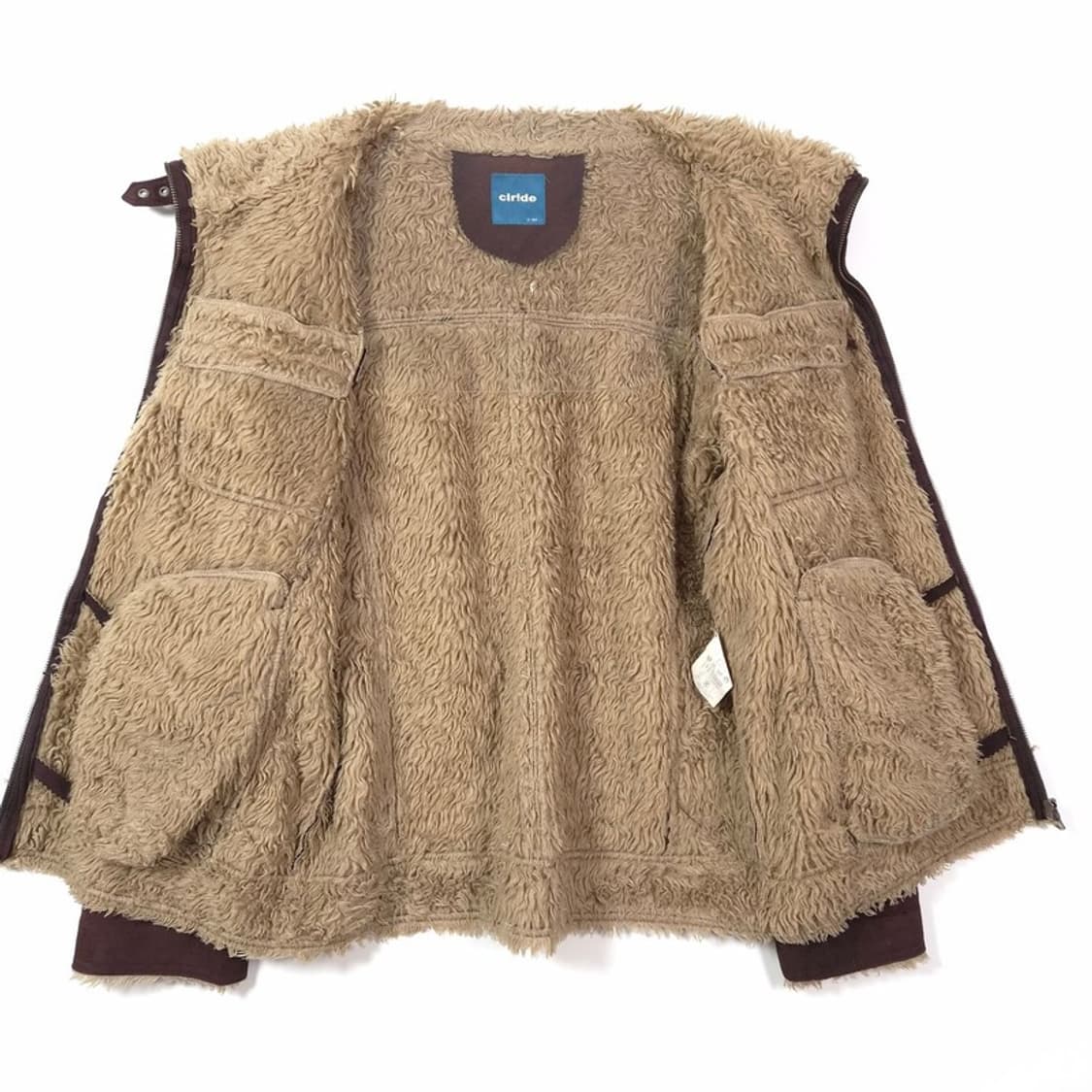 클라이드 빈티지 페이크 스웨이드 양털 무스탕 자켓 XL 상품이미지5