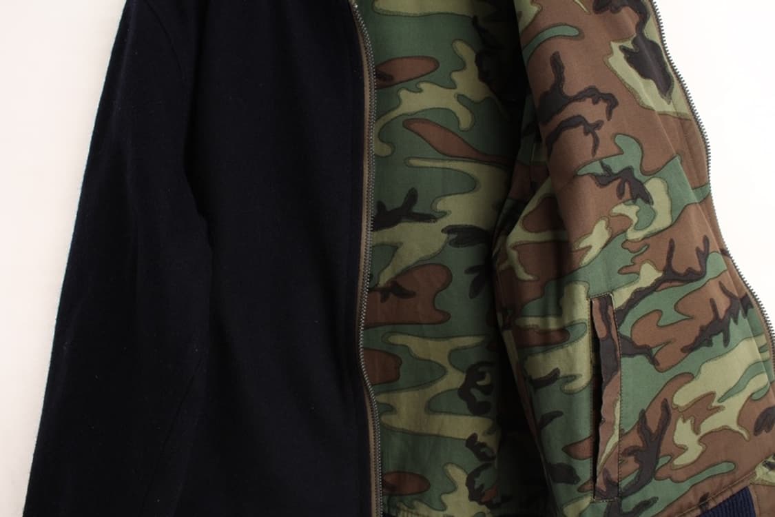 36 버즈릭슨 양면 모직 블루종 자켓 상품이미지6