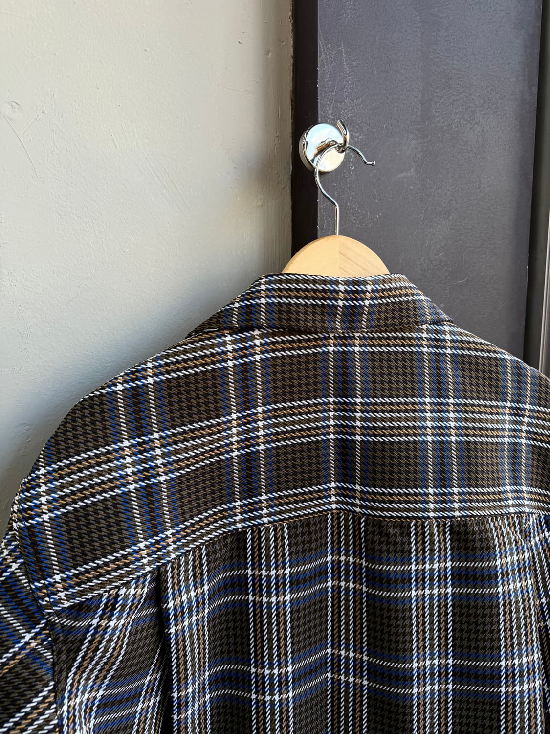 100/ 시스템옴므 21-22FW 플란넬 체크 자켓 상품이미지7