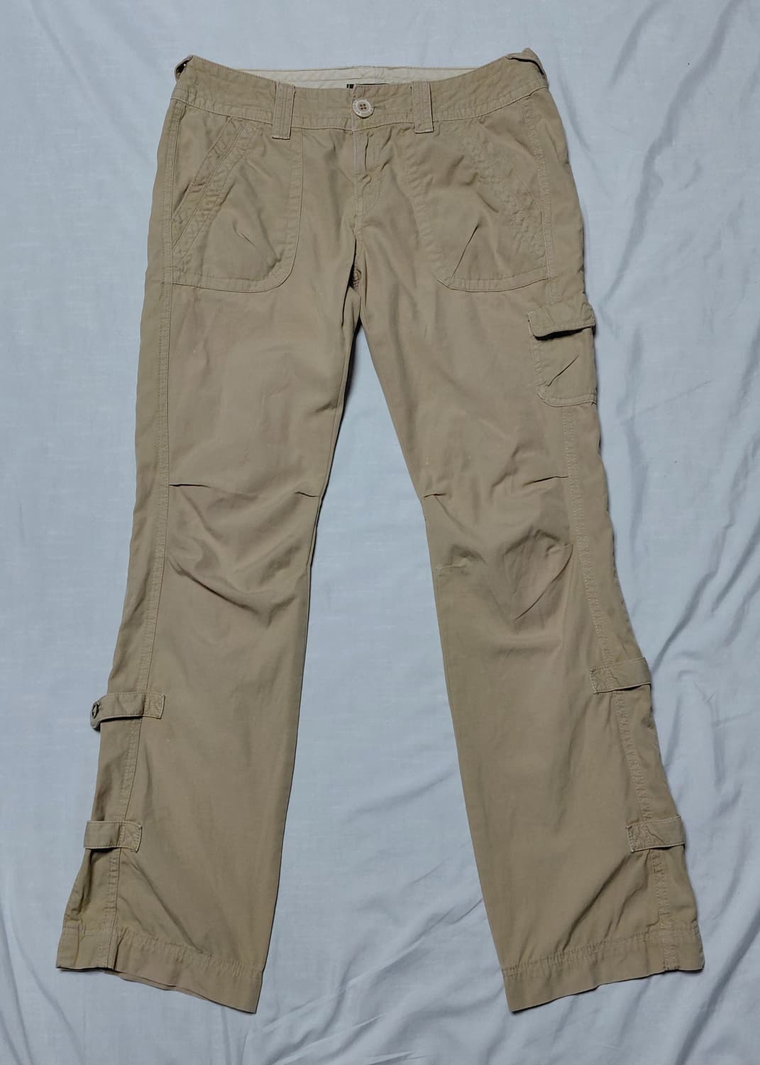 [S~M] 에디바우어 베이지 카고 팬츠 (4P) 상품이미지1