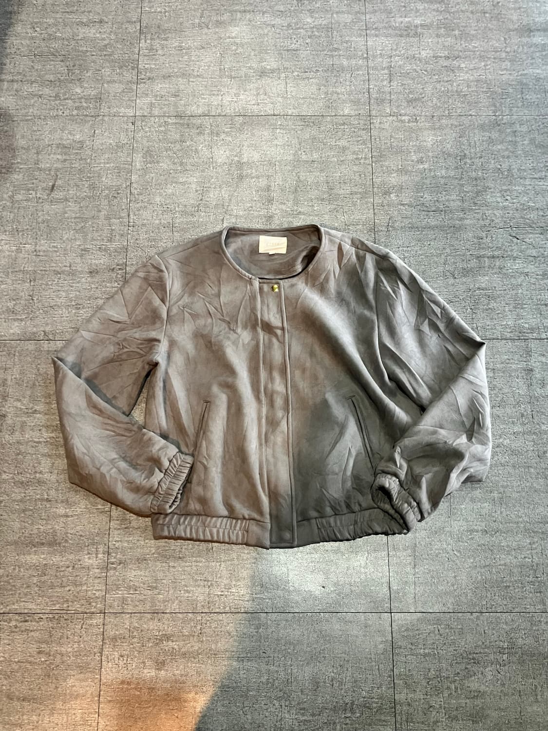 일본빈티지 Grove 그로브 하구미모리걸 달천깔페어리 블루종자켓 상품이미지1