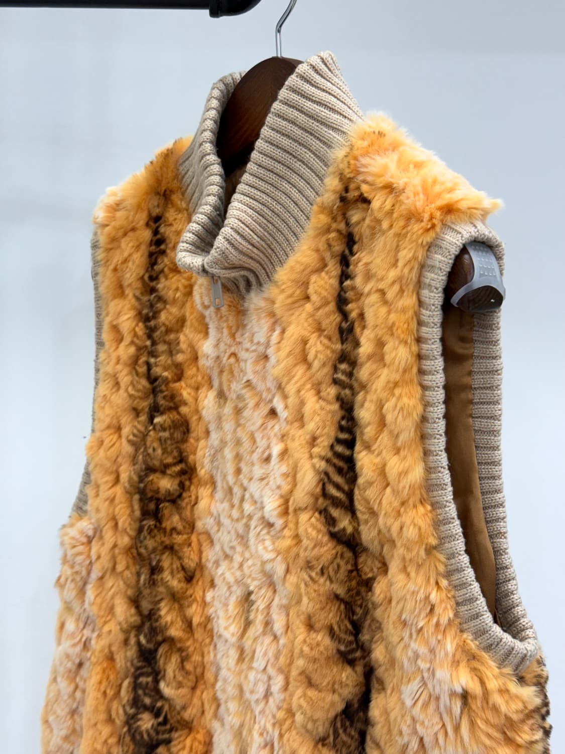 진도 토끼털 조끼 M 상품이미지4