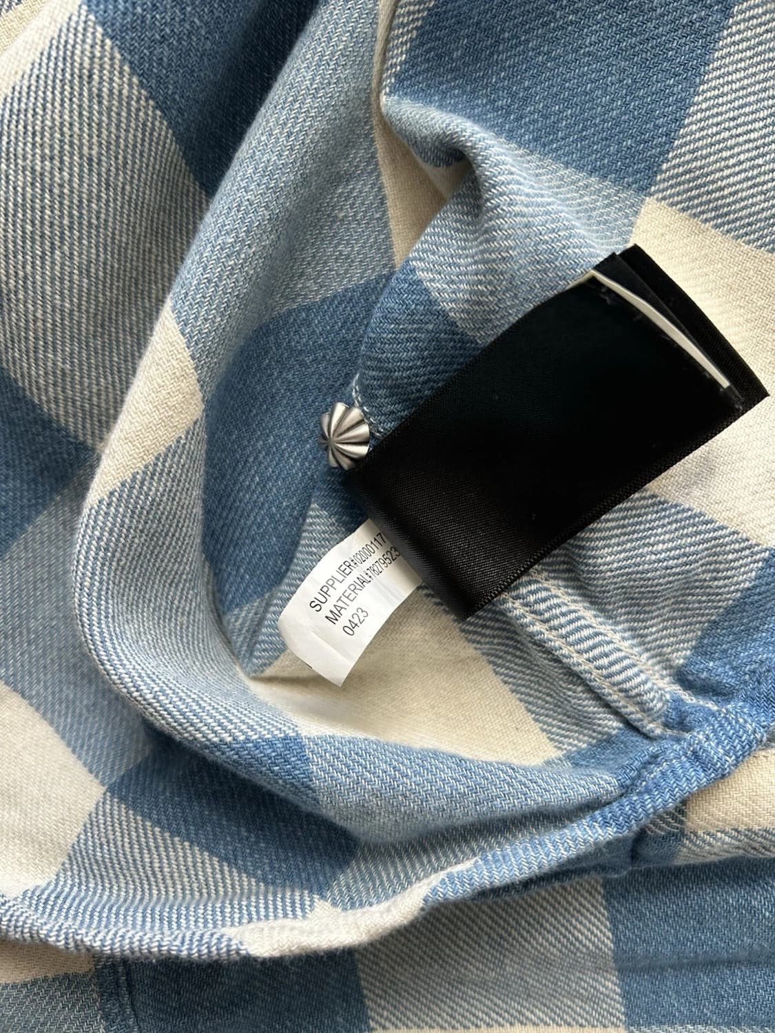 RRL 더블알엘 버팔로 플레이드 웨스턴 플란넬 셔츠 상품이미지6