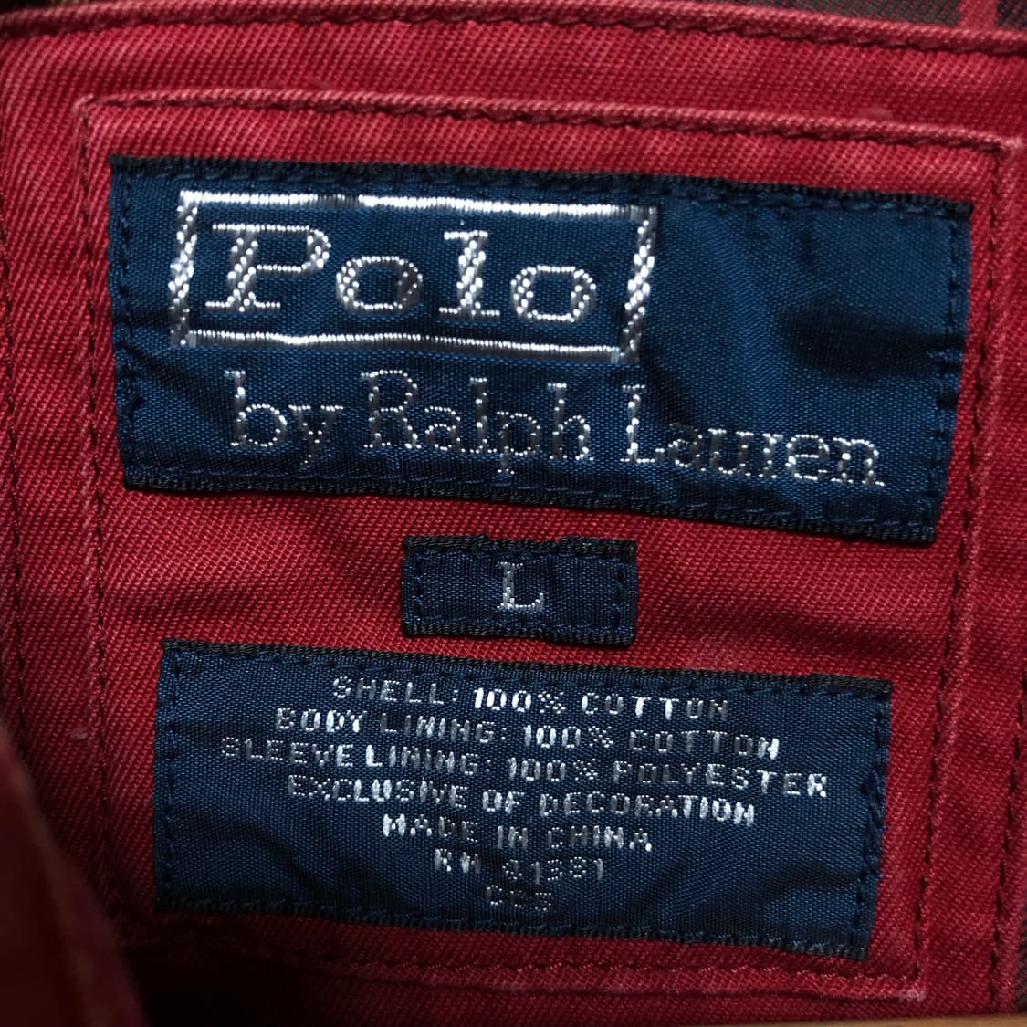 폴로 랄프로렌 스윙톱 자켓 남성용 블루종 상품이미지4