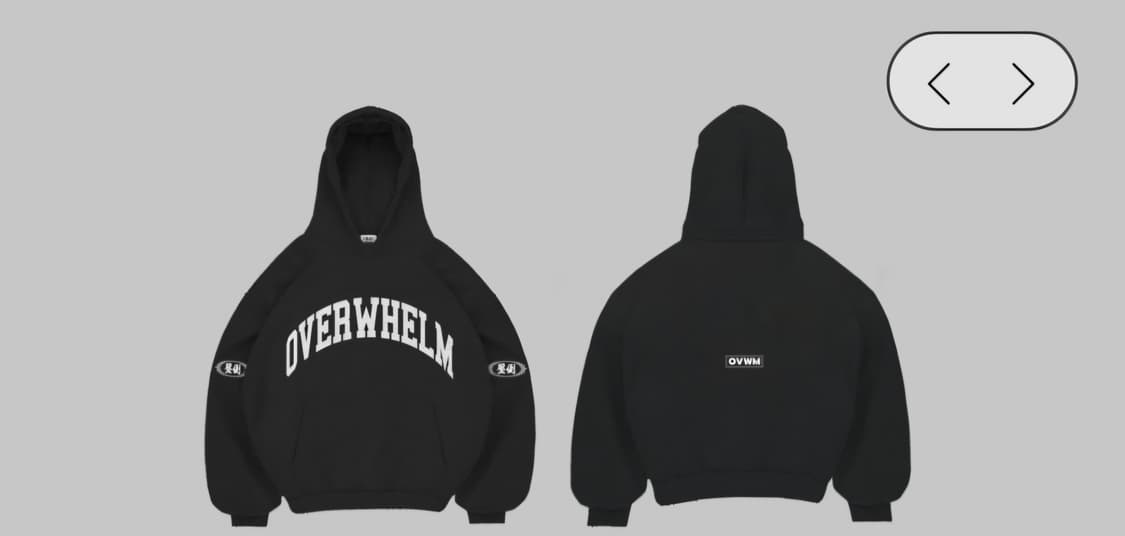 압도 컬리지 아치 후드 미개봉 새상품 상품이미지1